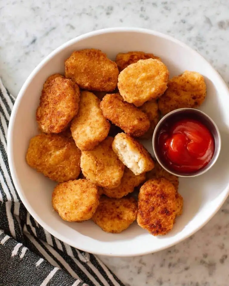 Easy Homemade Veggie and Chicken Nuggets (Baked, Air-Fried, or Pan-Fried) Recipe