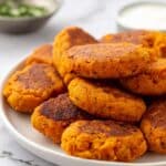 Homemade Sweet Potato Tots with Red Lentils Recipe
