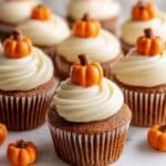 Pumpkin Cupcakes with Brown Sugar Cream Cheese Frosting Recipe