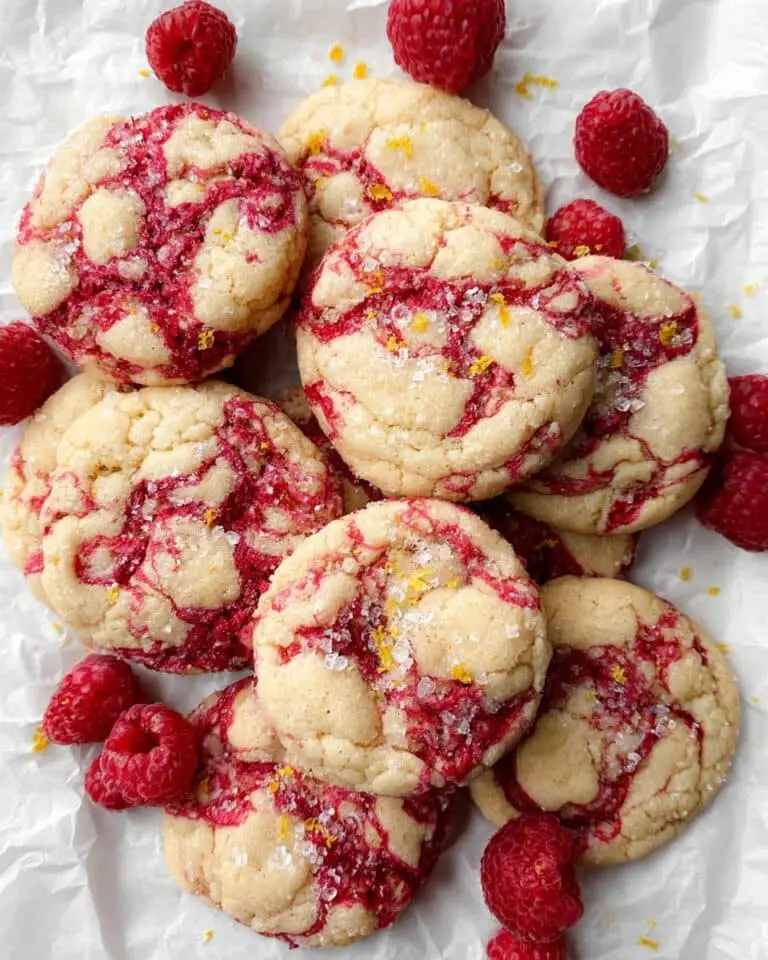 Lemon Raspberry Cookies Recipe