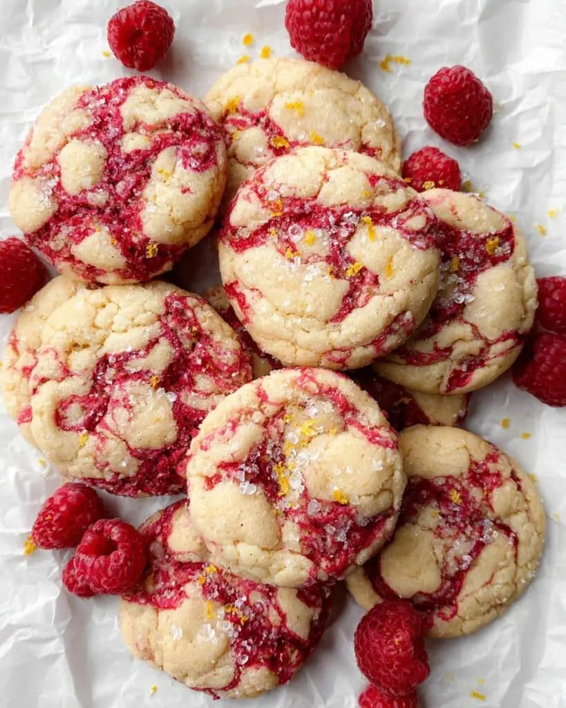 Lemon Raspberry Cookies Recipe
