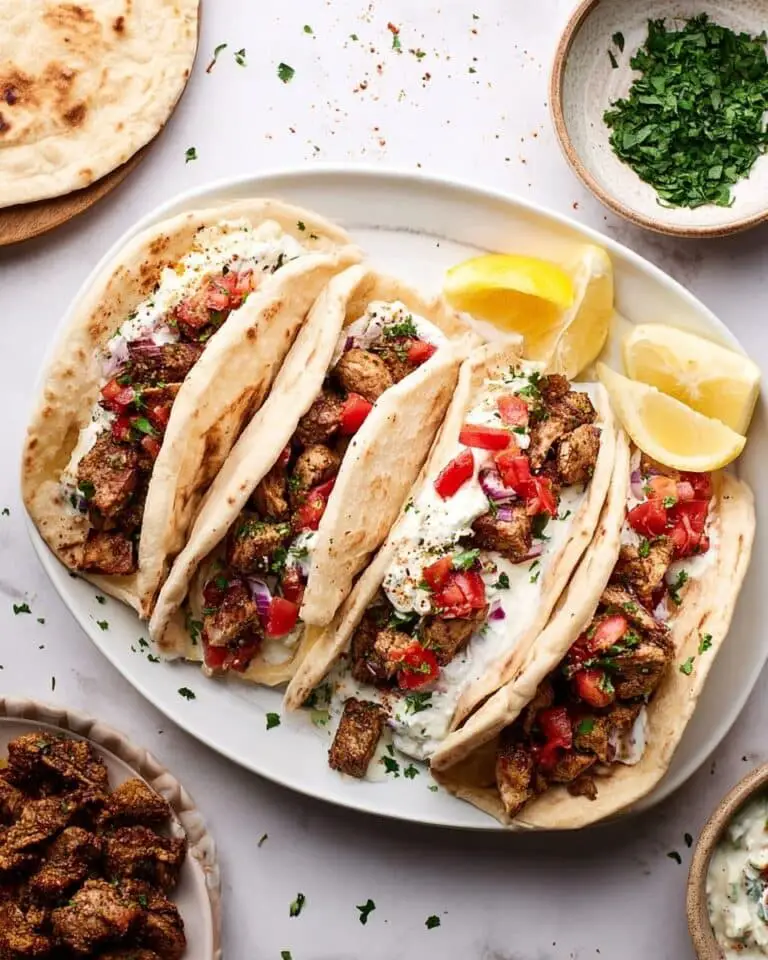 Mediterranean Chicken Tacos Recipe