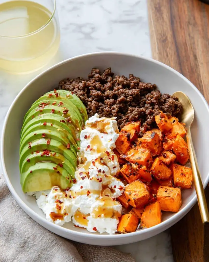 Viral Hot Honey Ground Beef Bowls Recipe