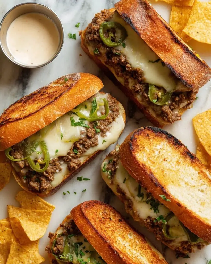 Ground Beef Philly Cheesesteak Recipe