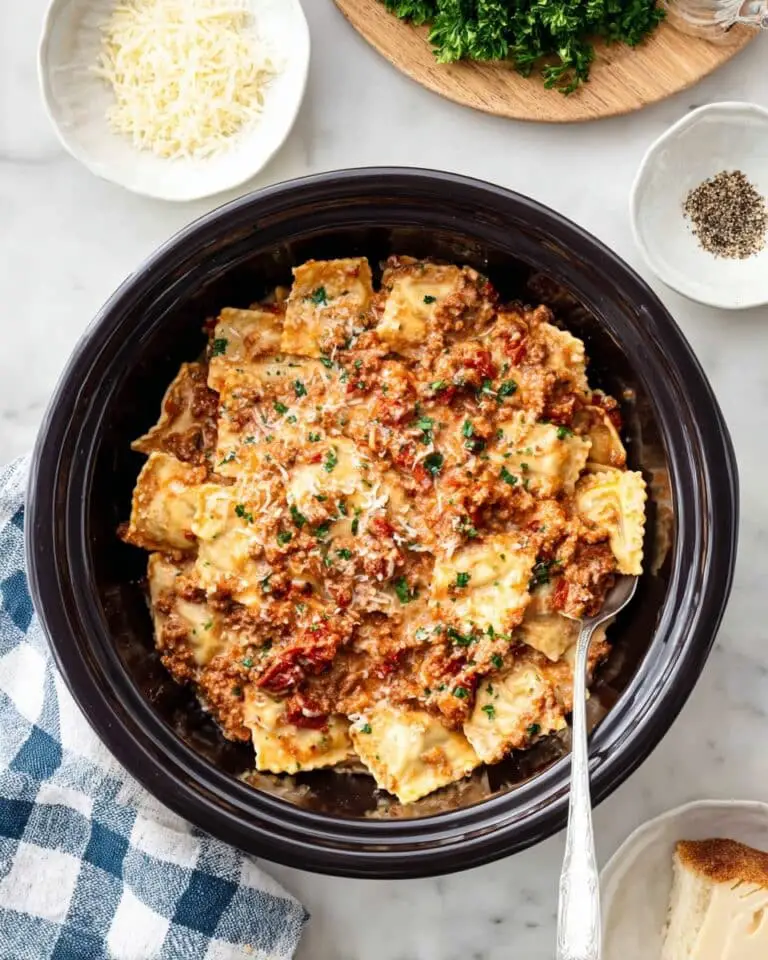 Crockpot Lasagna Soup Recipe