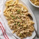 Crockpot Garlic Parmesan Chicken Pasta Recipe