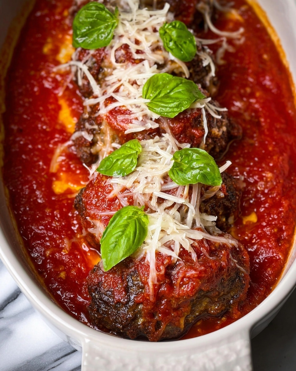 A white round plate holds a bed of plain yellow spaghetti noodles forming the first layer, topped with a thick layer of rich red tomato sauce. On top of the sauce, there is a large piece of golden brown, breaded chicken covered with more tomato sauce. The chicken is sprinkled with melted white cheese and small green herb leaves, with a fresh green basil leaf placed in the center. The plate sits on a white marbled surface with a gold spoon and fork on a checked beige and white napkin to the left. Behind the plate, there is a green glass cup, white bowl filled with chopped green herbs, and two wooden pepper and salt mills. Photo taken with an iphone --ar 4:5 --v 7