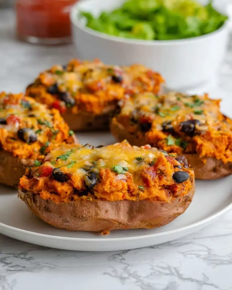 Easy Turkey Stuffed Sweet Potatoes Recipe
