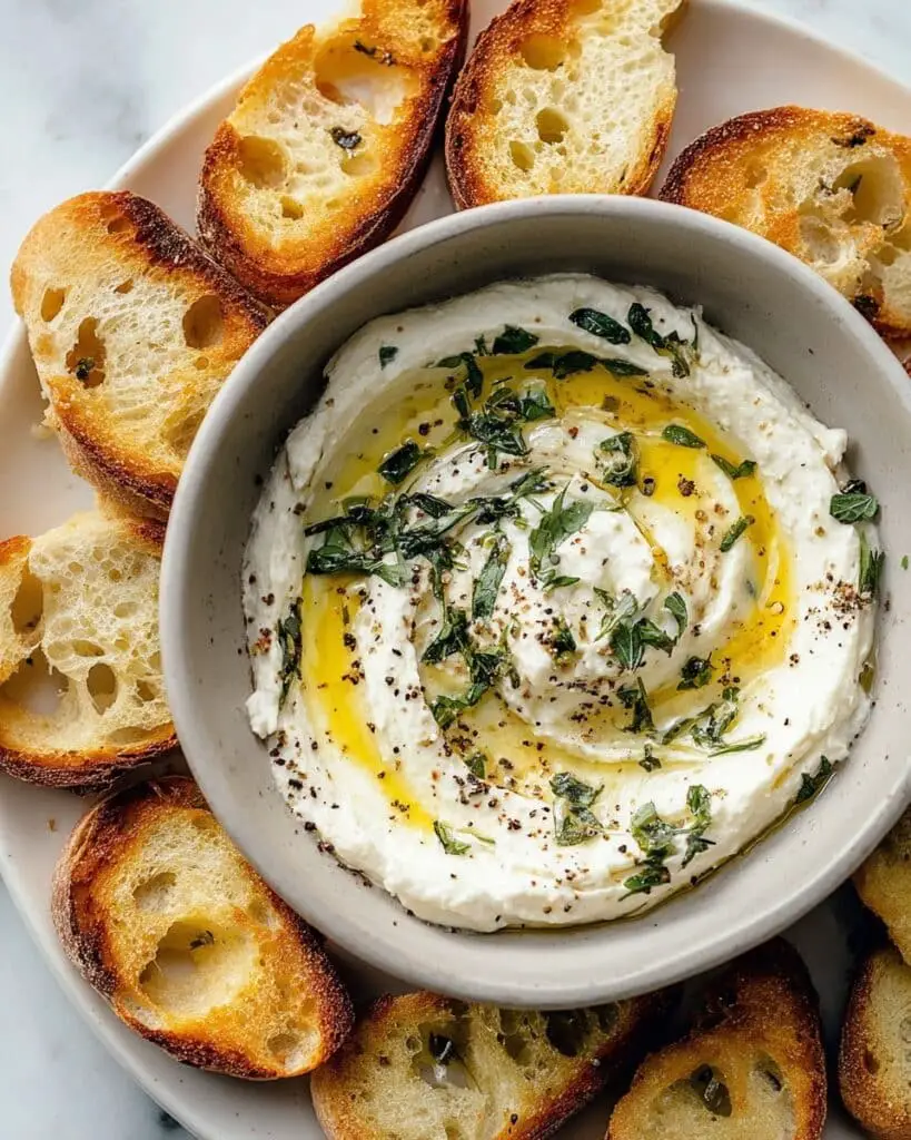 Whipped Ricotta Dip with Honey Recipe
