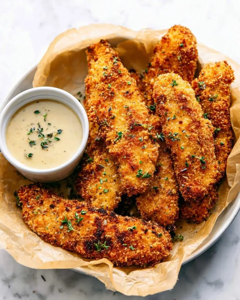 Garlic Parmesan Chicken Tenders Recipe