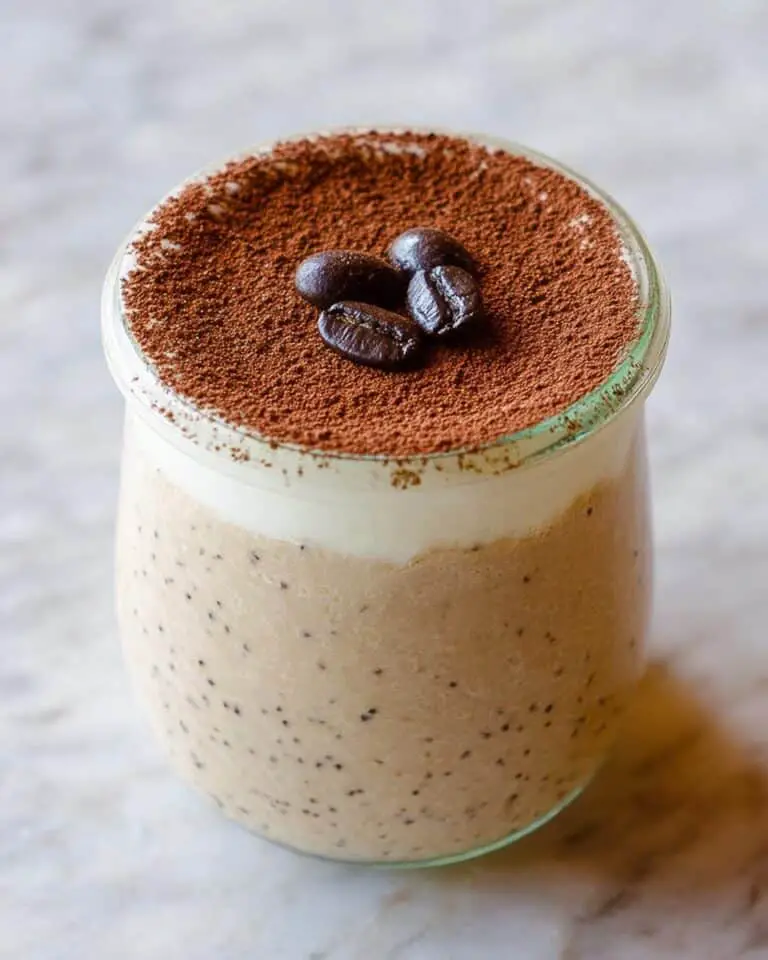 Tiramisu Overnight Oats Recipe