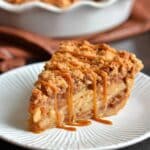 Caramel Apple Pie with Cookie Crust and Dulce de Leche Recipe
