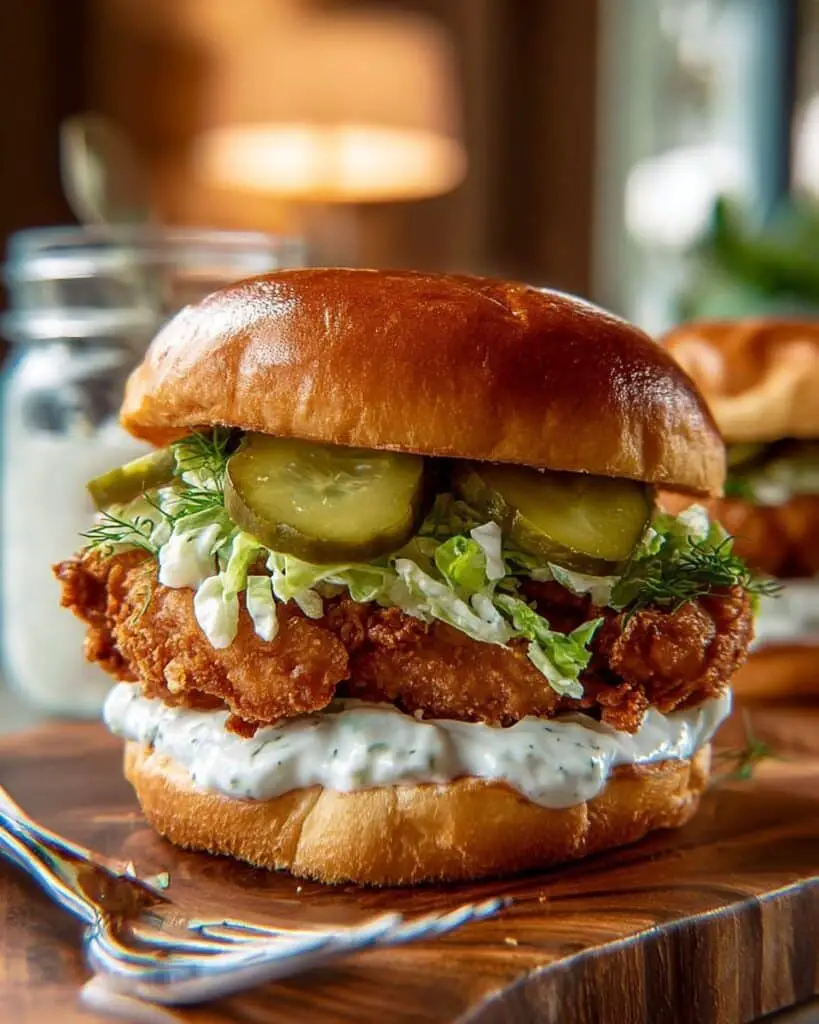 Crispy Dill Chicken Sandwich: The Ultimate Recipe
