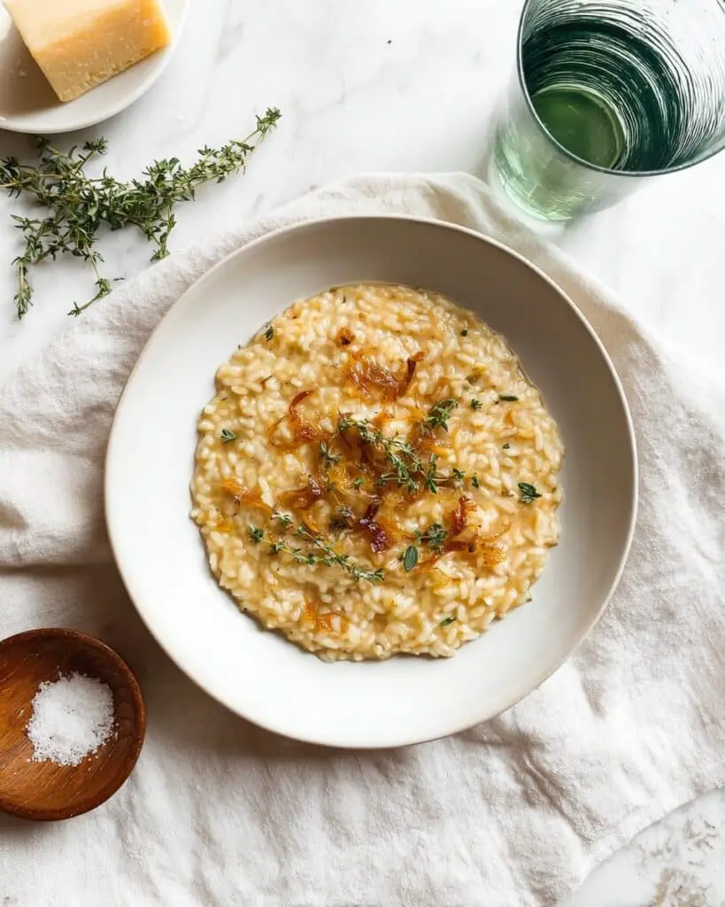 French Onion Risotto Recipe