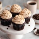 Mocha Cupcakes with Espresso Buttercream Recipe