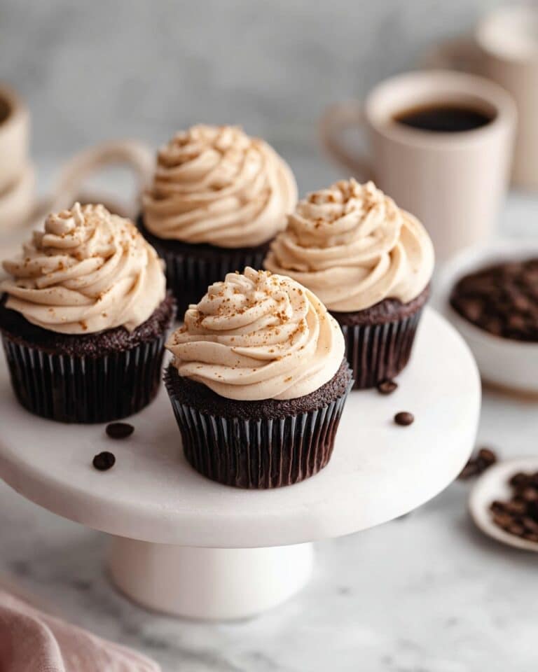 Mocha Cupcakes with Espresso Buttercream Recipe
