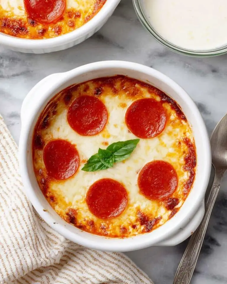 Cottage Cheese Pizza Bowl Recipe