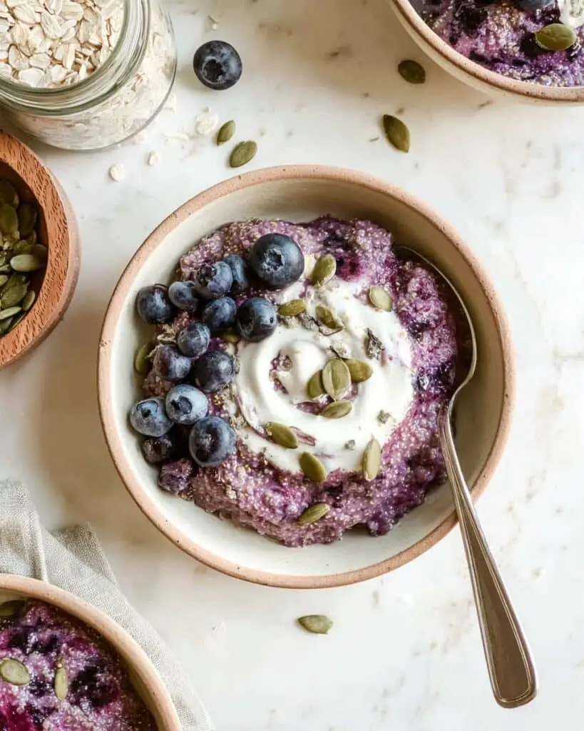 Blueberry Quinoa Breakfast Bake Recipe