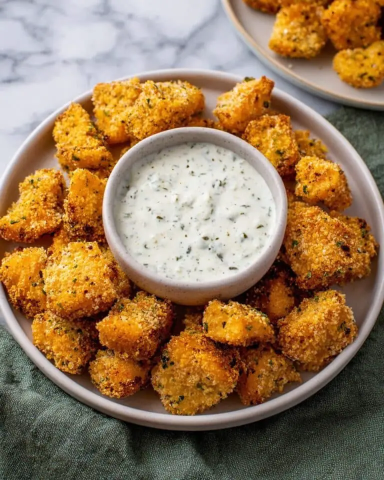 Dill Pickle Tofu Bites Recipe