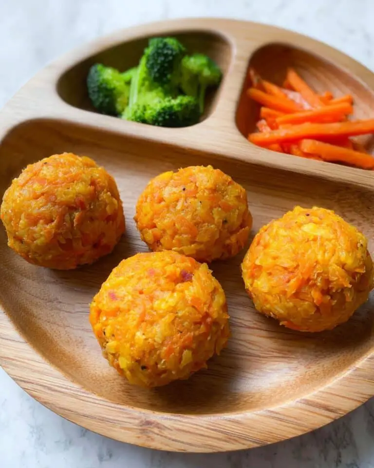 Cheesy Carrot Tots Recipe