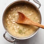 Rosemary Garlic White Bean Soup Recipe