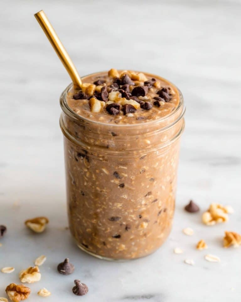 Brownie Batter Overnight Oats Recipe