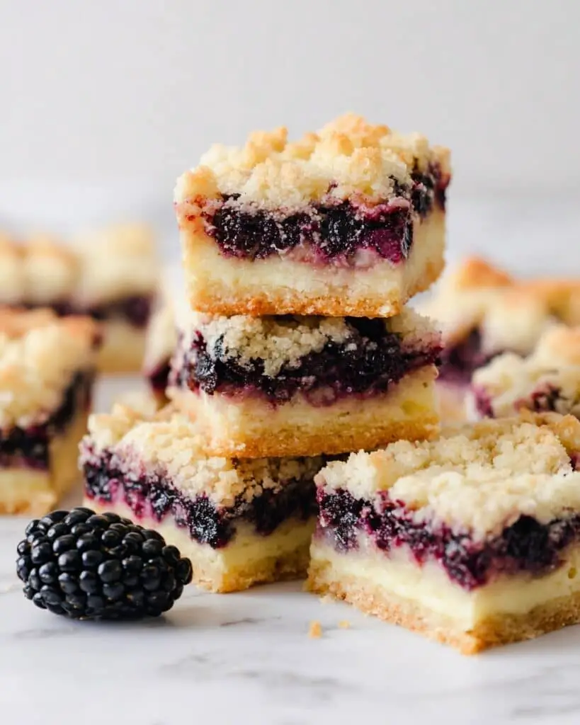 Blackberry Pie Bars Recipe