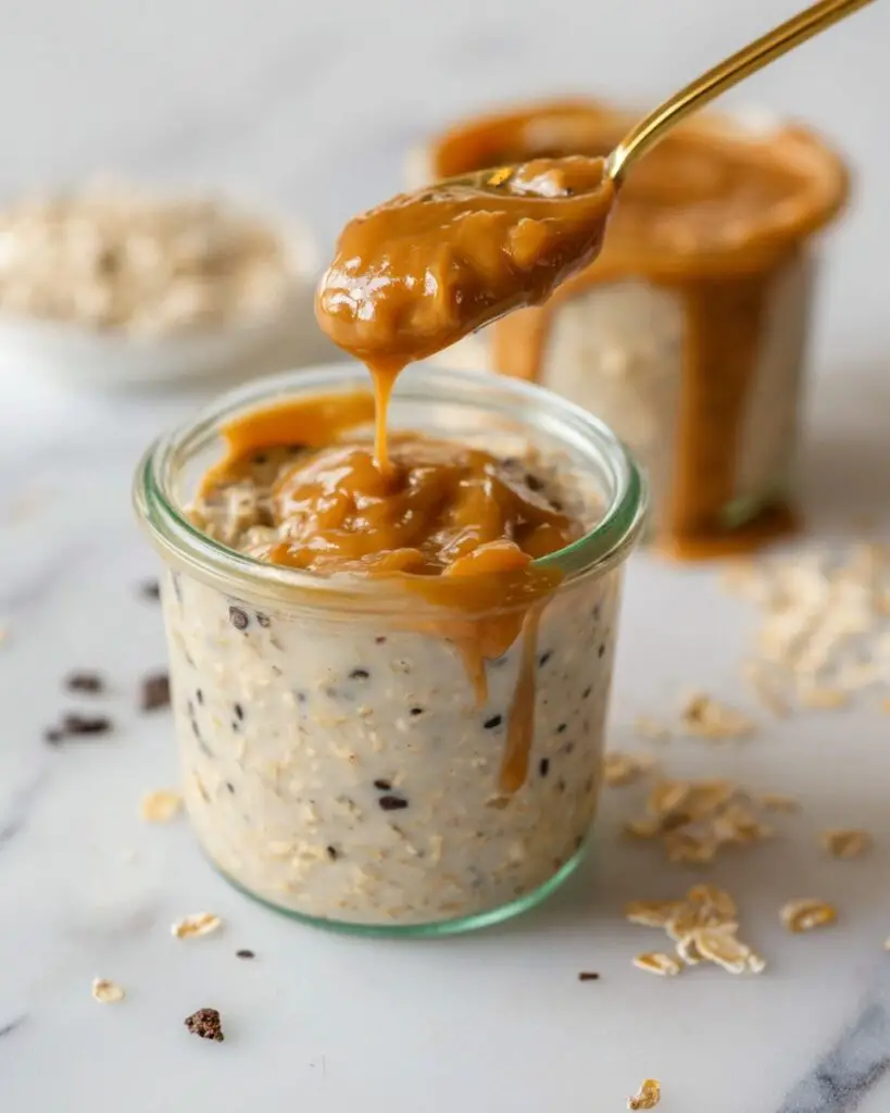 Salted Caramel Overnight Oats Recipe