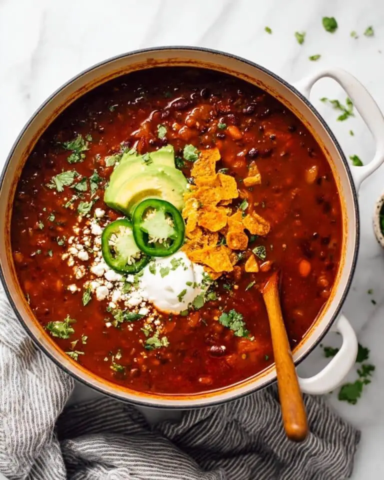 Vegan Black Bean Chili Recipe