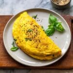 Spinach and Avocado Omelette Recipe