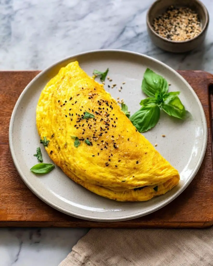 Spinach and Avocado Omelette Recipe