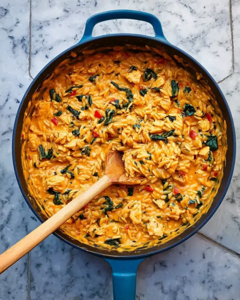 Cajun Chicken Orzo Recipe