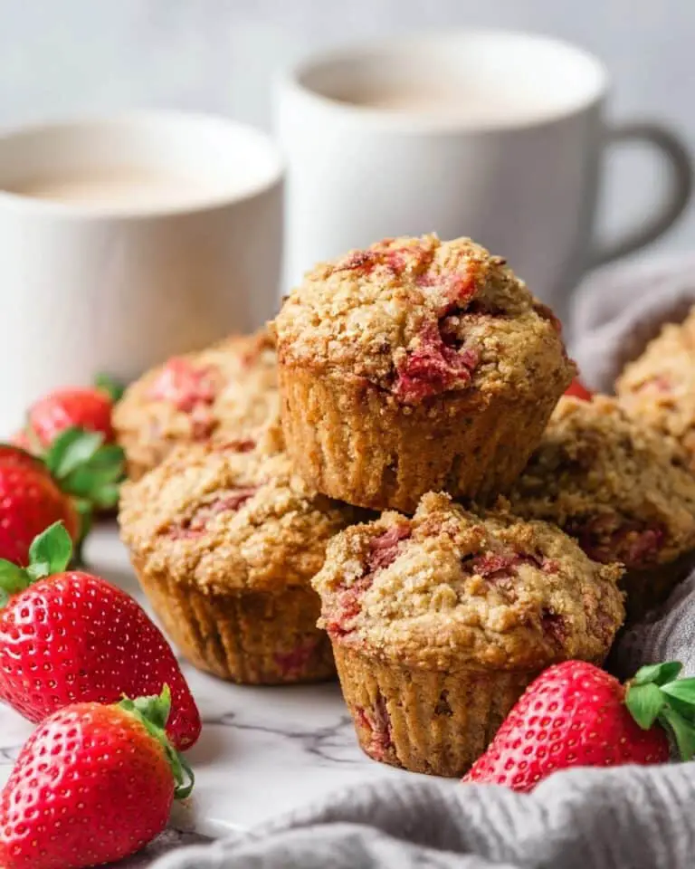 Strawberry Protein Muffins Recipe