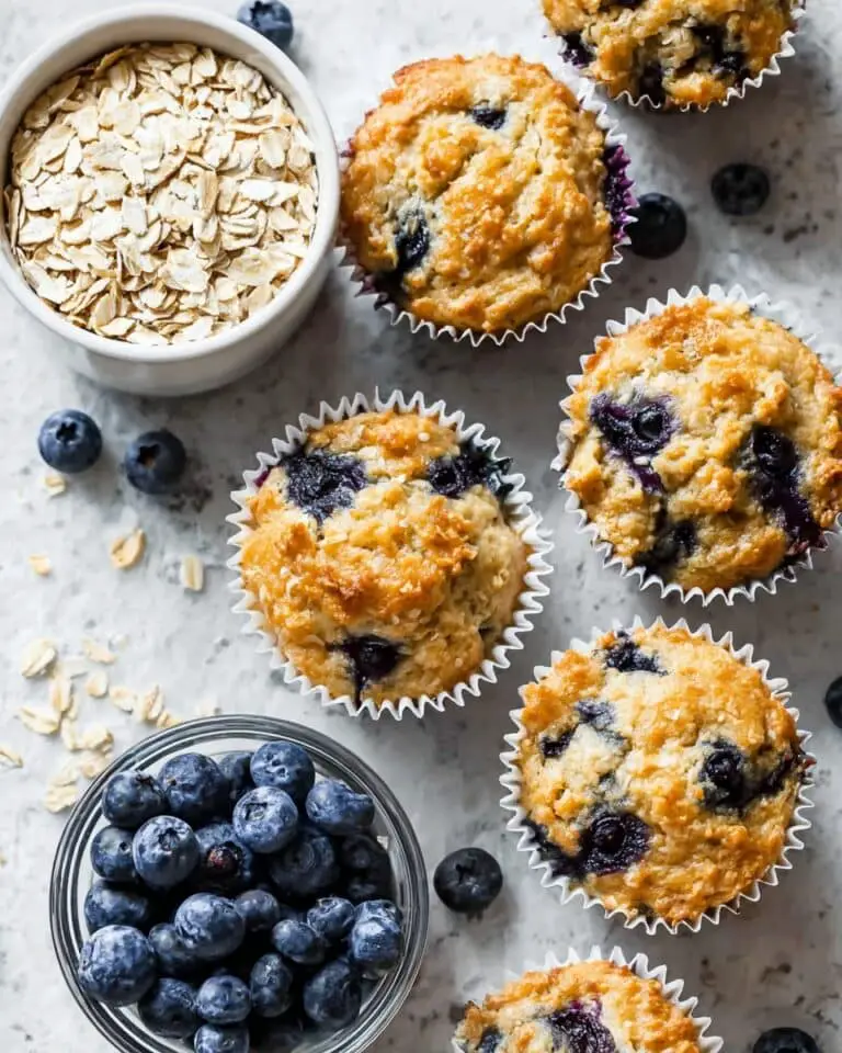 Greek Yogurt Blueberry Muffins Recipe