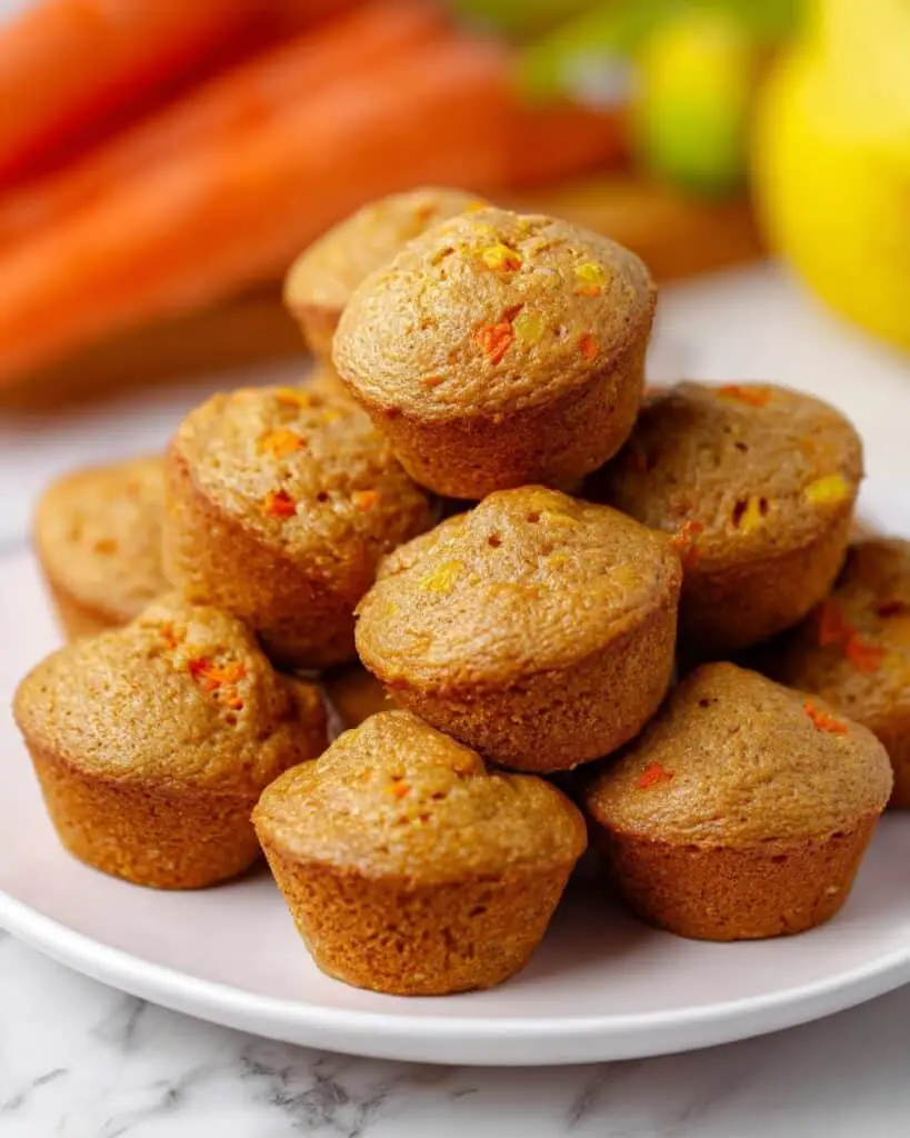 ABC Mini Muffins (Apple, Banana, Carrot) Recipe