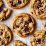 The Best Chewy Salted Caramel Chocolate Chip Cookies Recipe