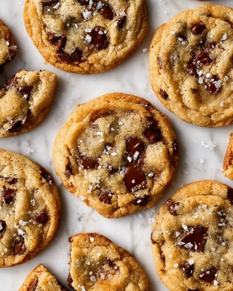 The Best Chewy Salted Caramel Chocolate Chip Cookies Recipe