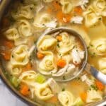 Easy Chicken Tortellini Soup Recipe