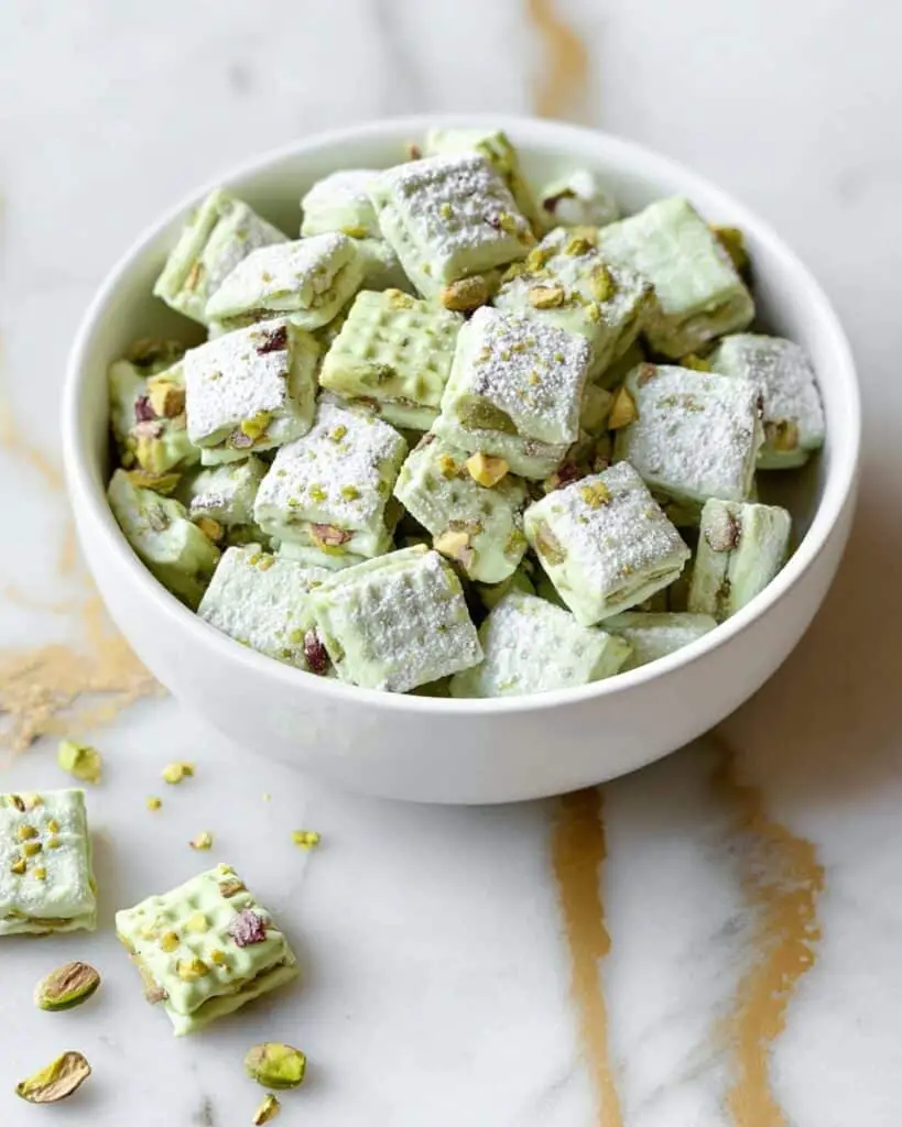 Pistachio Puppy Chow Recipe