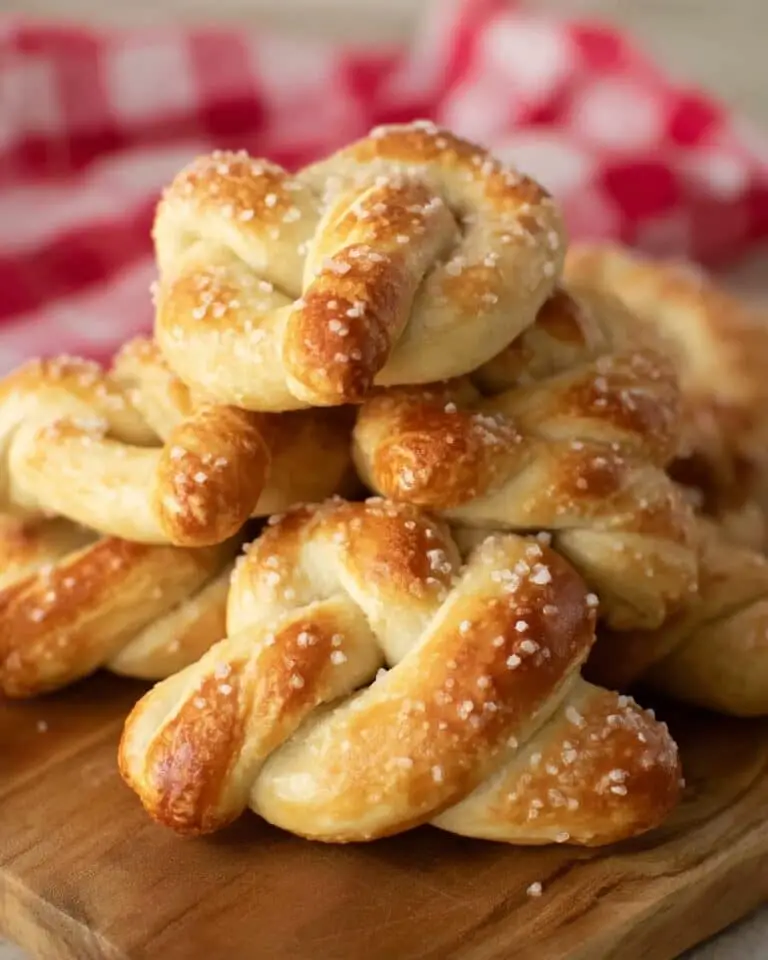 Soft Pretzel Knots Recipe