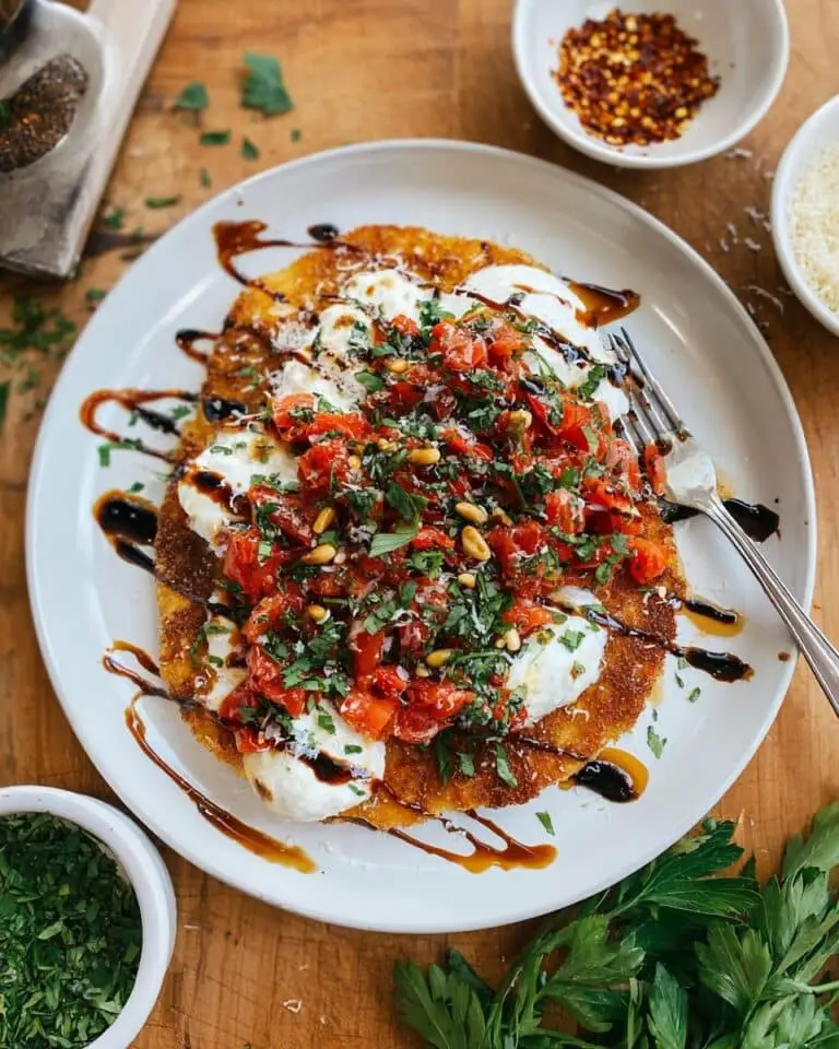 Burrata Bruschetta Chicken Cutlets Recipe