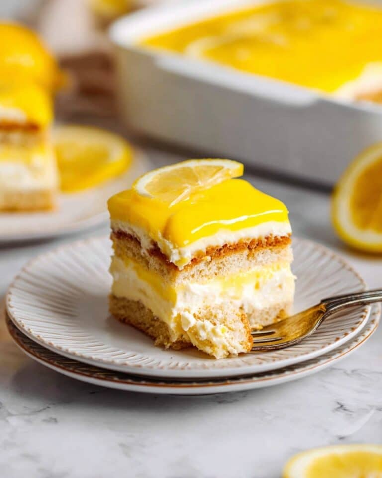 Lemon Tiramisu with Lemon Curd Recipe
