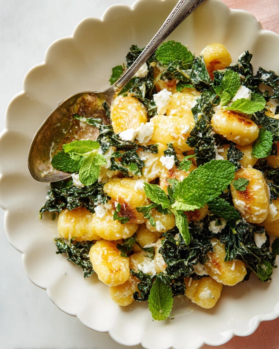 Easy One Pan Kale Gnocchi Recipe