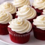 Red Velvet Cupcakes with Cream Cheese Frosting Recipe