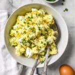 Healthy High Protein Egg Salad with Greek Yogurt Recipe