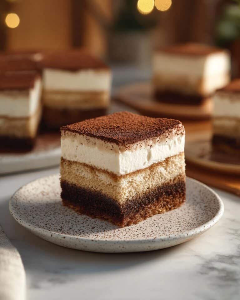 Tiramisu Brownies Recipe