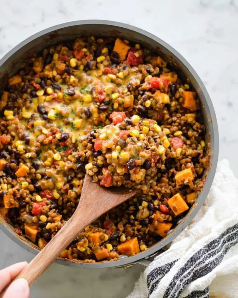 One Pot Mexican Lentils Recipe