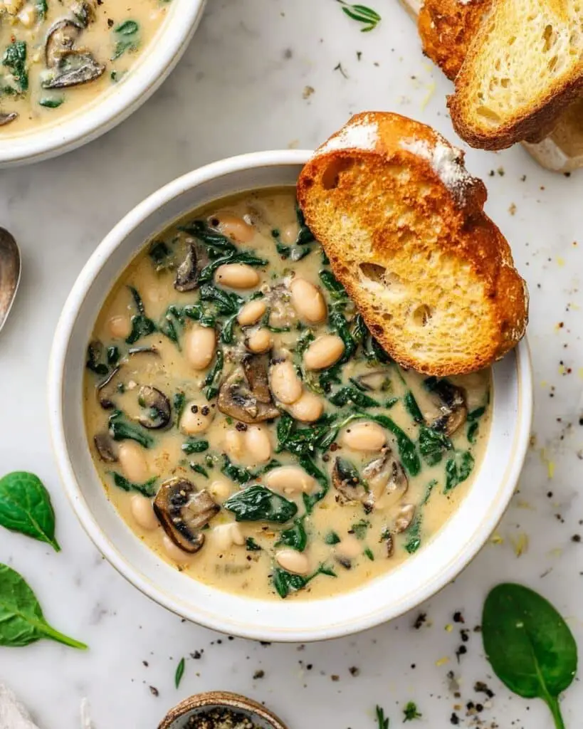One-Pot White Bean Mushroom Stew Recipe