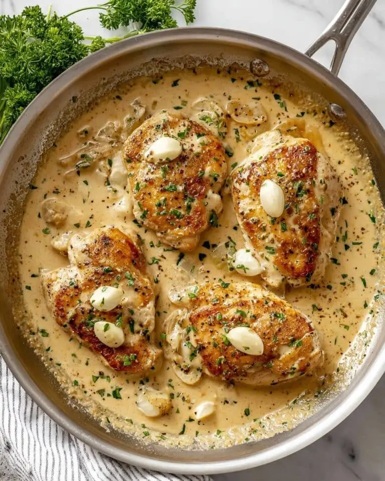 Creamy Garlic Chicken Recipe