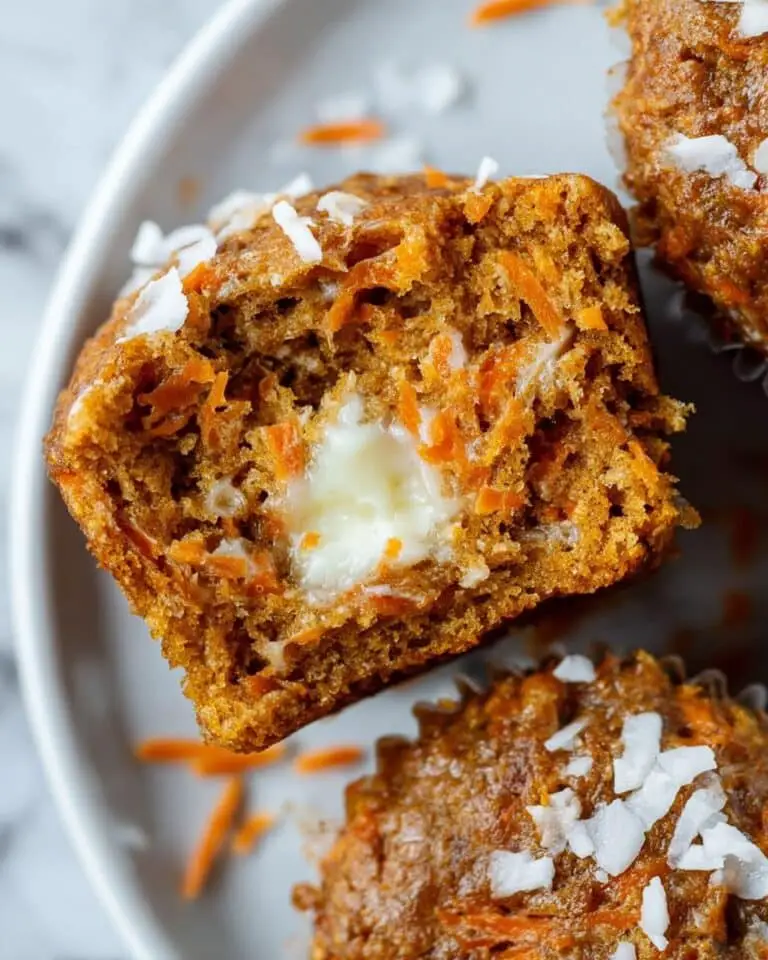 Coconut and Carrot High Protein Muffins Recipe